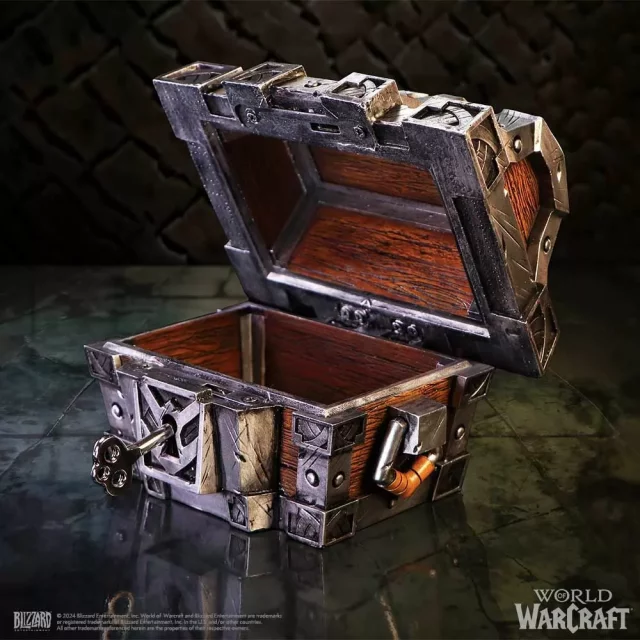 Replik World of Warcraft - Silverbound Treasure Chest Box (Nemesis Now) - Blizzard