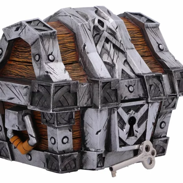 Replik World of Warcraft - Silverbound Treasure Chest Box (Nemesis Now) - Replik Waffe
