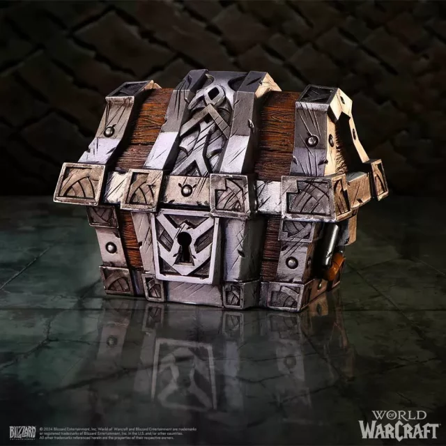 Replik World of Warcraft - Silverbound Treasure Chest Box (Nemesis Now) - Truhe