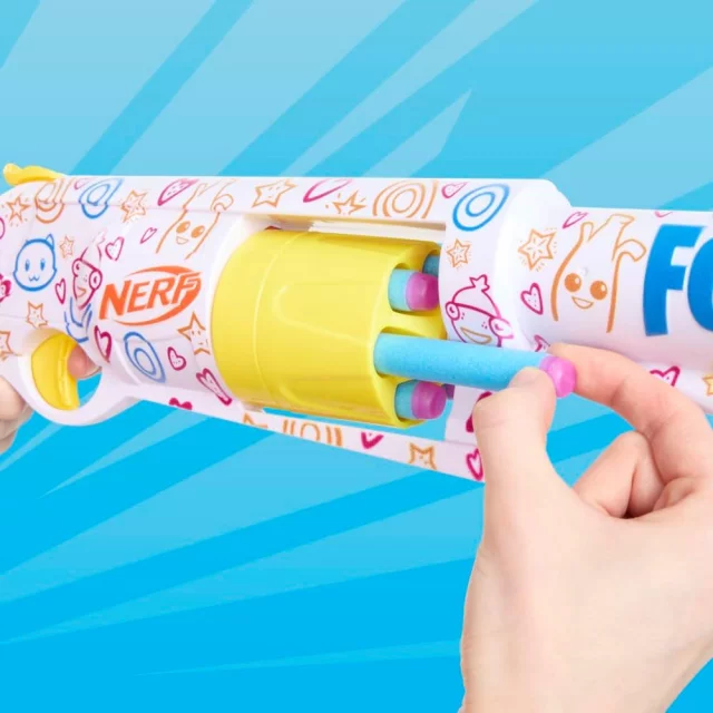 Replika der Waffe aus Fortnite - Frenz 4 Ever Blaster (NERF)