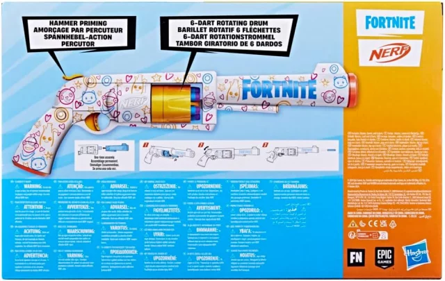 Replika der Waffe aus Fortnite - Frenz 4 Ever Blaster (NERF)