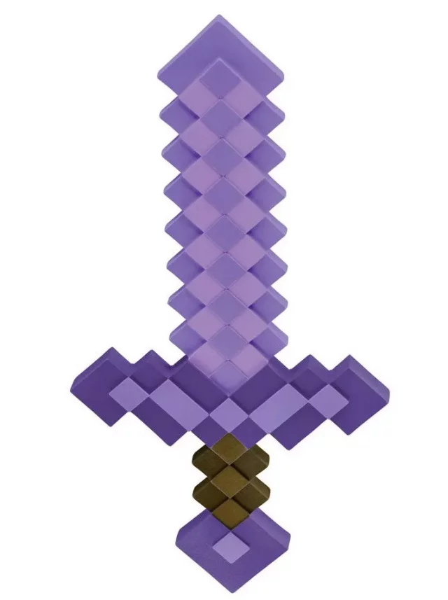 Vorteilhaftes Set Minecraft Weapon - Diamond Pickaxe, Enchanted Sword - Bundle