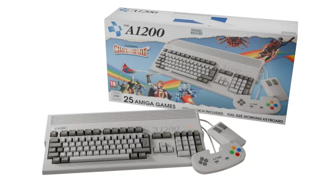 Retro-Heimcomputer The A1200 - 8tlačítkový ovladač