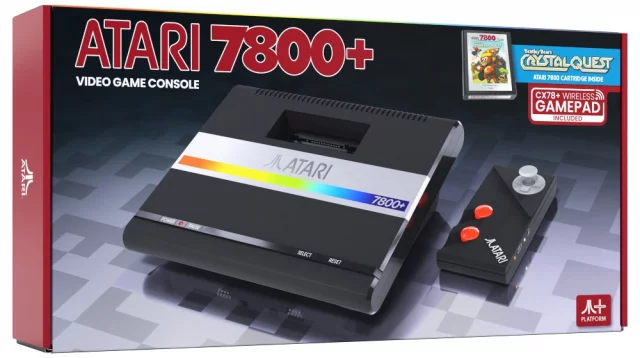 Retro-Spielkonsole Atari 7800+ (beschädigte Verpackung)