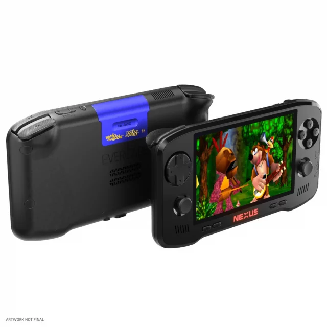 Retro-Spielkonsole Evercade Nexus & Banjo-Kazooie Double Pack