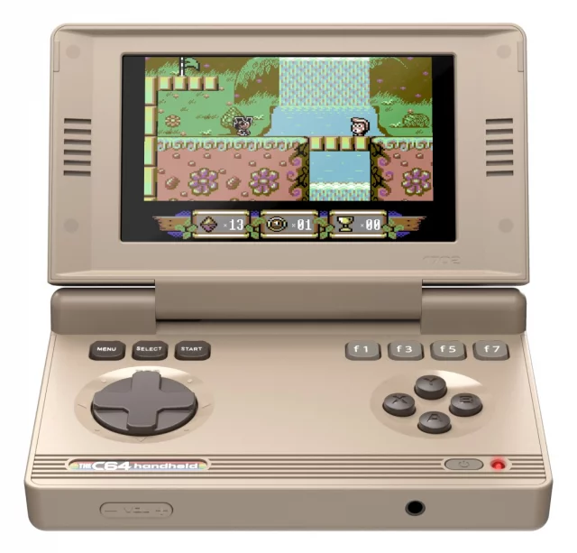 Retro-Spielkonsole THEC64 Handheld - IPS displej