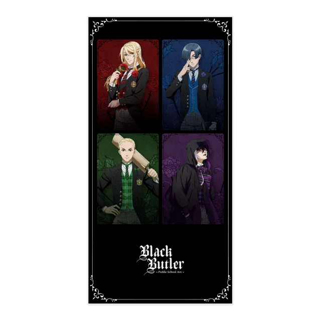 Handtuch Black Butler: Public School - The Perfect Four - Attack on Titan