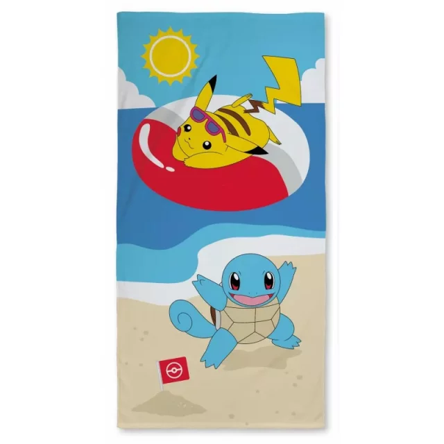 Handtuch Pokémon - Pikachu and Squirtle