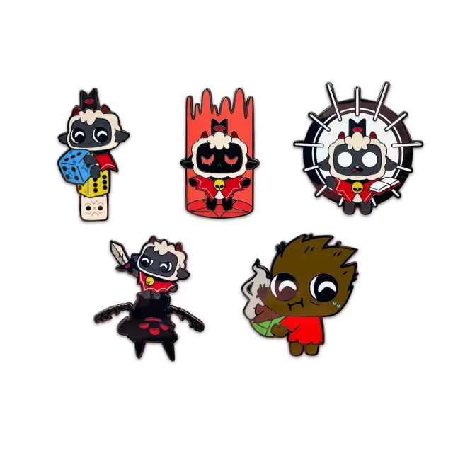 Satz Abzeichen Cult of The Lamb - Cult of The Lamb Pin Set (Youtooz)