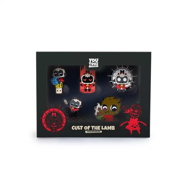 Satz Abzeichen Cult of The Lamb - Cult of The Lamb Pin Set (Youtooz)