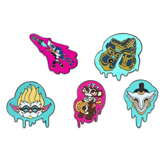 Set von Ansteckern League of Legends: Arcane - Arcane Pin Set (Youtooz)