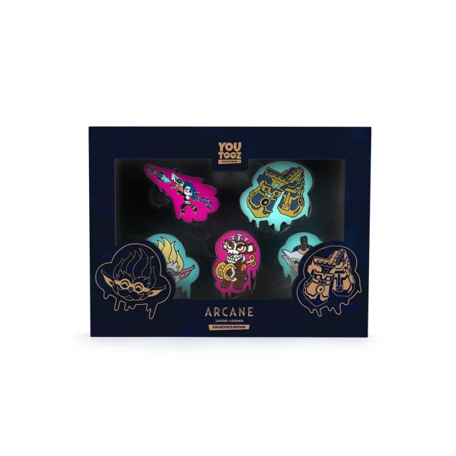 Set von Ansteckern League of Legends: Arcane - Arcane Pin Set (Youtooz)