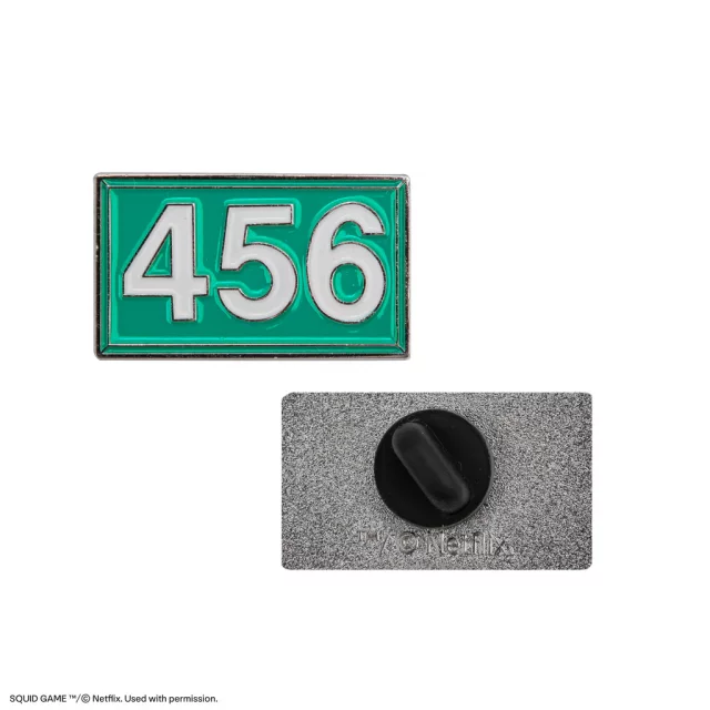 Set von Ansteckern Squid Game - 456 & Squid Game (2 Stck)