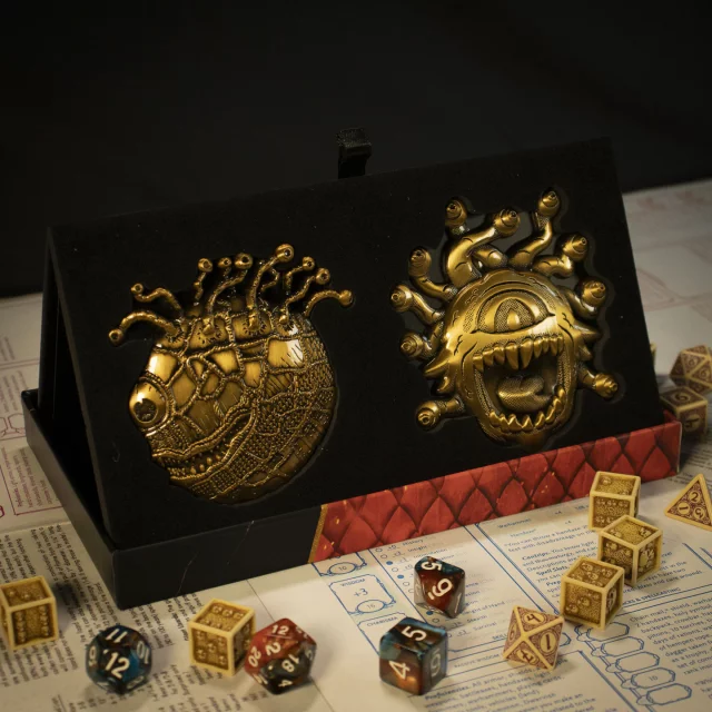 Dungeons & Dragons - 50th Anniversary Beholder Collector's Medallion Set (2 Stück) - Münzen