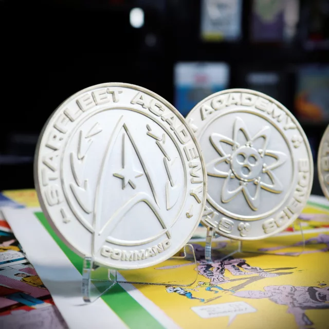 Set von Sammlermedaillen Star Trek - Starfleet Divisions Limited Edition (4 Stck) - Münzen