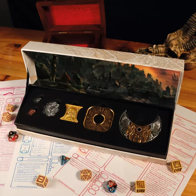 Münzsammlung Dungeons & Dragons - Waterdeep (6 Stück) - Stück limitiert
