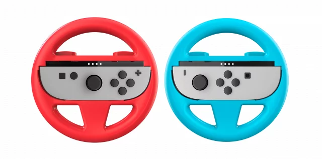 Lenkrad Paar Joy-Con 2 - Red & Blue - Zubehör