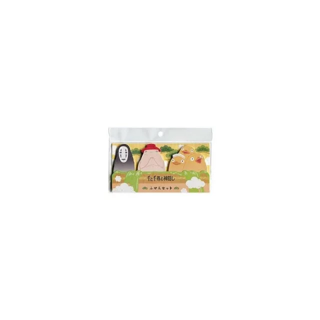 Notizblock selbstklebend Ghibli - No Face Set (3 Stück) (Spirited Away) - Federmäppchen
