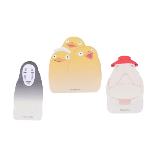 Notizblock selbstklebend Ghibli - No Face Set (3 Stück) (Spirited Away) - Federmäppchen