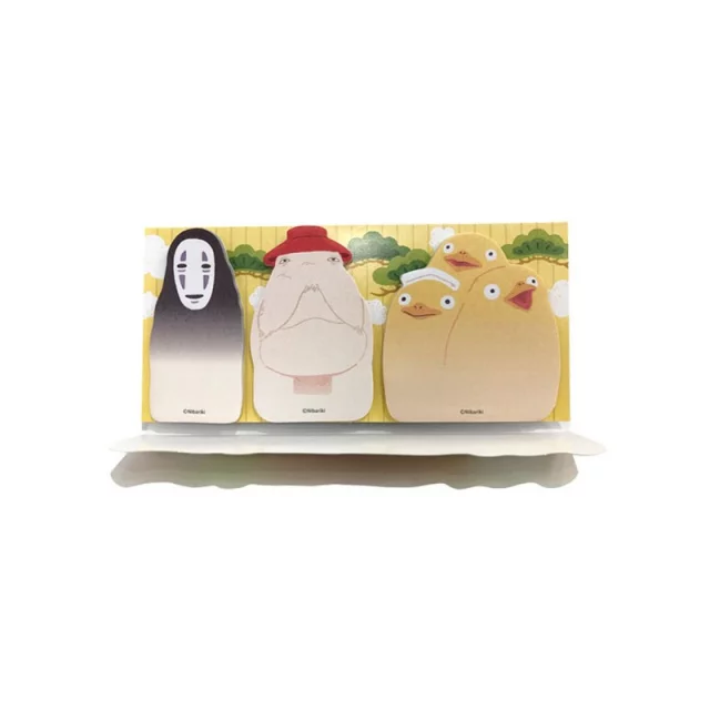 Notizblock selbstklebend Ghibli - No Face Set (3 Stück) (Spirited Away) - Federmäppchen