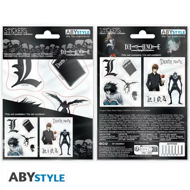 Aufkleber Death Note - Death Note - Anime