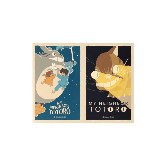 Aufkleber Ghibli - Catbus & Flying Totoro (My Neighbor Totoro) - Aufkleber