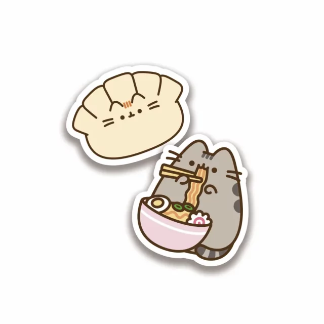 Aufkleber Pusheen - Ramen - Anstecker