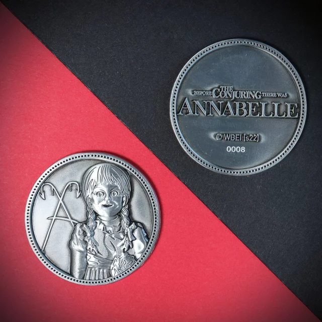 Sammlermünze The Conjuring - Annabelle - Stück limitiert