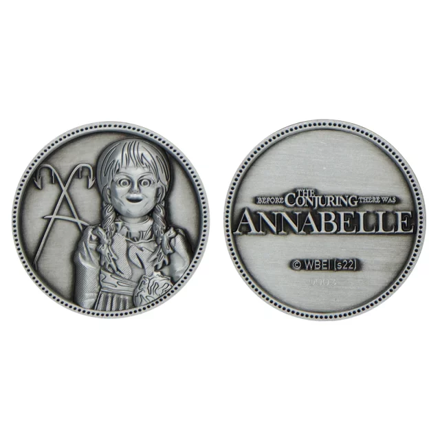 Sammlermünze The Conjuring - Annabelle - Stück limitiert