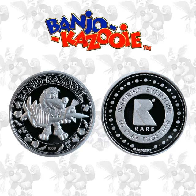Sammlermünze Banjo-Kazooie - Stück limitiert