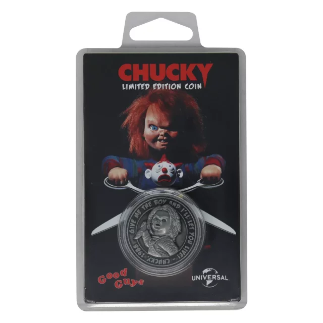 Sammlermünze Chucky - Hi, I'm Chucky Limited Edition - Stück limitiert