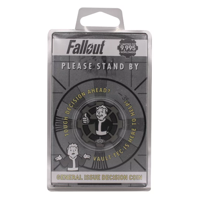 Sammlermünze Fallout - Flip Coin B&W Limited Edition - Stück limitiert