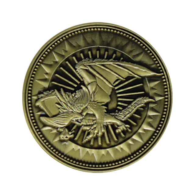 Sammlermünze Monster Hunter World - Dragon Coin Limited Edition - Anstecker