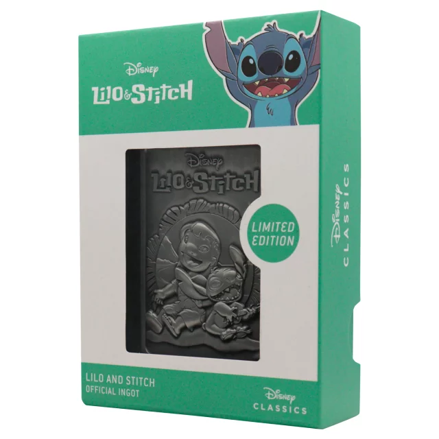 Sammlerplakette Disney - Lilo & Stitch Ingot - Stück limitiert