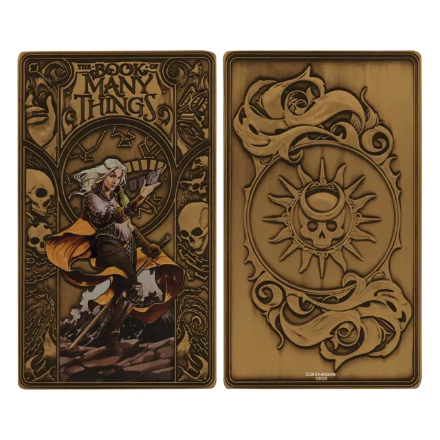 Sammlerplakette Dungeons & Dragons - Book of Many Things Limited Edition - Münzen
