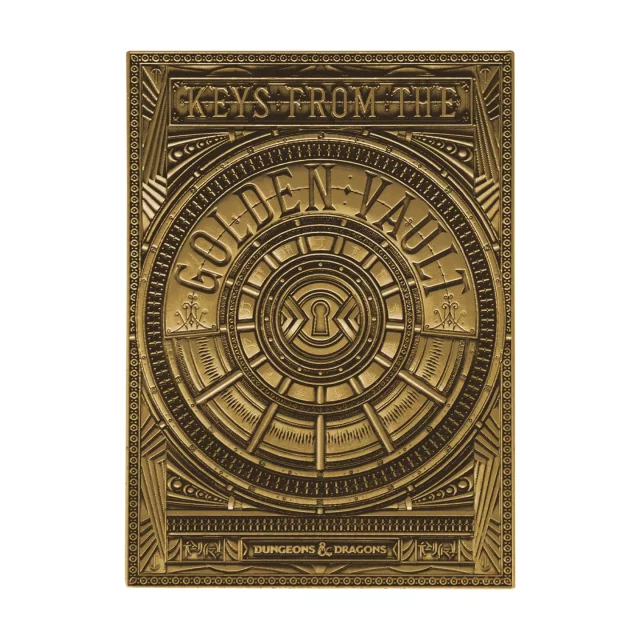 Sammlerplakette Dungeons & Dragons - Keys From The Golden Vault Limited Edition - Stück limitiert