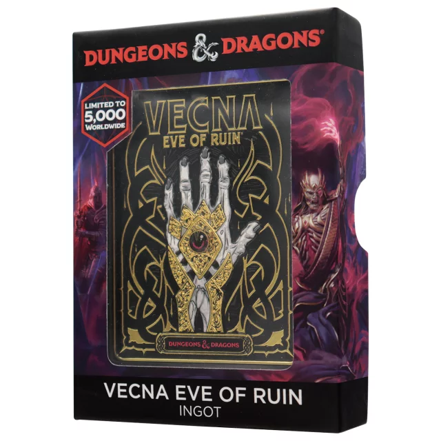 Sammlerplakette Dungeons & Dragons - Vecna Eve of Ruin Ingot - Stück limitiert
