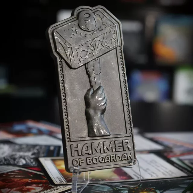 Sammlerplakette Magic the Gathering - Hammer of Bogardan Limited Edition - ingot