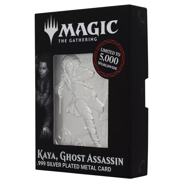 Sammlerplakette Magic the Gathering - Kaya, Ghost Assassin Ingot Limited Edition - Stück limitiert