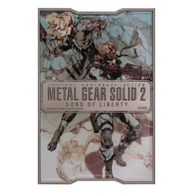 Sammlerplakette Metal Gear Solid 2 - Raiden Limited Edition - Stück limitiert