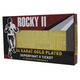 Sammlerplakette Rocky II - Superfight II Ticket Limited Edition - ingot