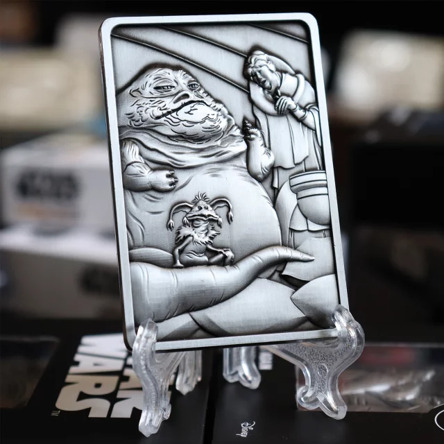 Sammlerplakette Star Wars - Jabba the Hut Ingot - Stück limitiert