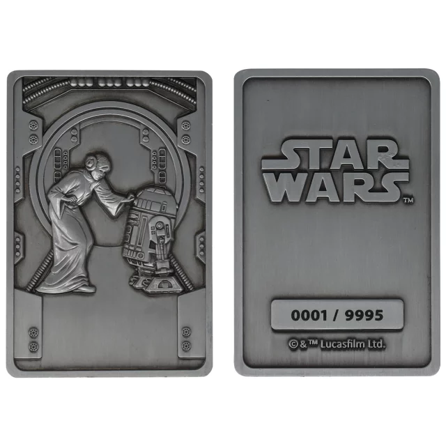 Sammlerplakette Star Wars - My Only Hope Ingot - Stück limitiert