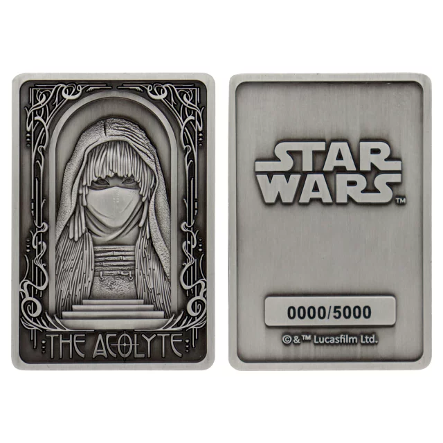Sammlerplakette Star Wars - The Acolyte Ingot Limited Edition - Stück limitiert