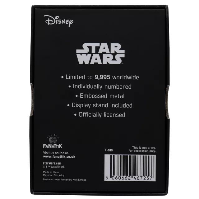 Sammlerplakette Star Wars - We Meet Again Ingot - Stück limitiert