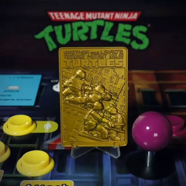 Sammlerplakette Teenage Mutant Ninja Turtles - Comic book cover (vergoldet) - Münzen