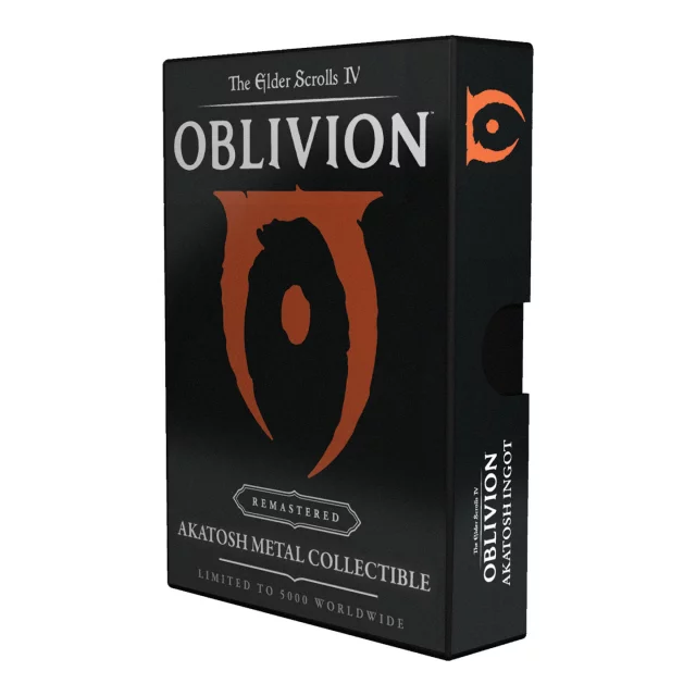 Sammlerplakette The Elder Scrolls IV: Oblivion - Akatosh Ingot - Stück limitiert