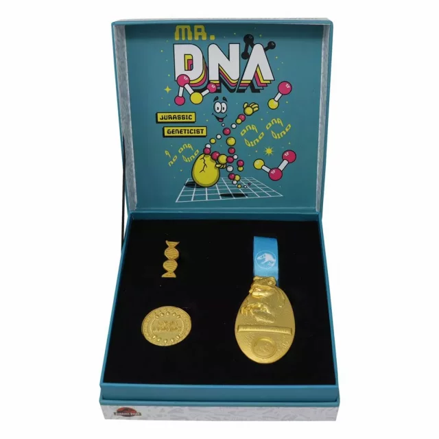 Jurassic Park - Genetics Laboratory Service Award Sammlerset (Münze, Medaille, Abzeichen) - Stück limitiert