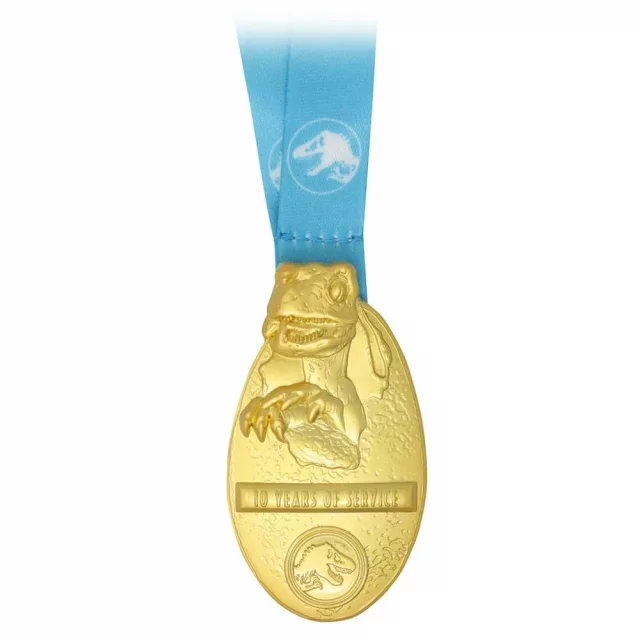 Jurassic Park - Genetics Laboratory Service Award Sammlerset (Münze, Medaille, Abzeichen) - Replik