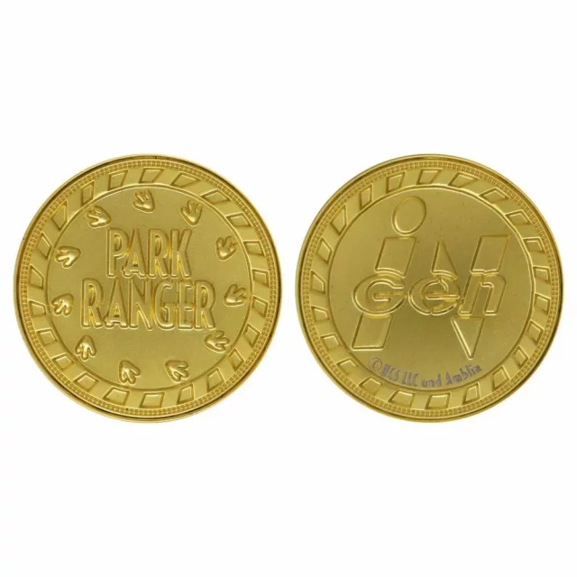 Jurassic Park Collector's Set - 'Park Ranger Service Award (Münze, Medaille, Abzeichen) - Stück limitiert